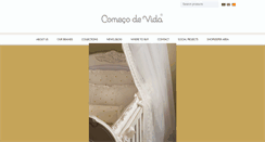 Desktop Screenshot of comecovida.com.br